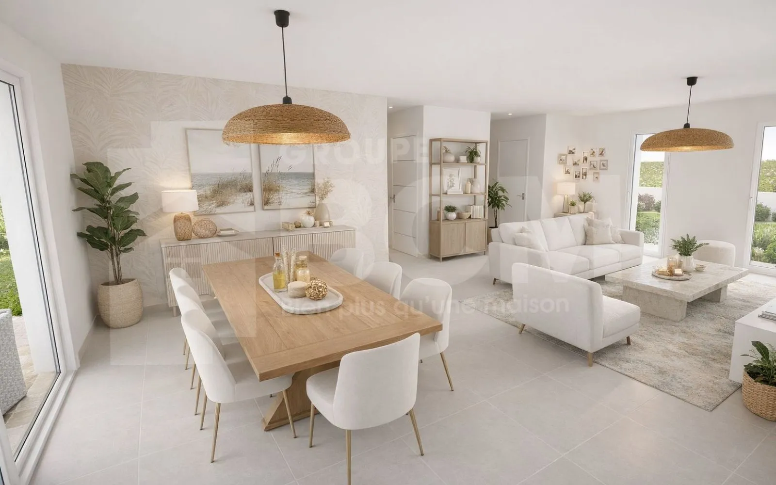 Maison de 91.32 m² sur un terrain de 335 m² à VENDRENNES en VENDEE (85). à Vendrennes — photo 3