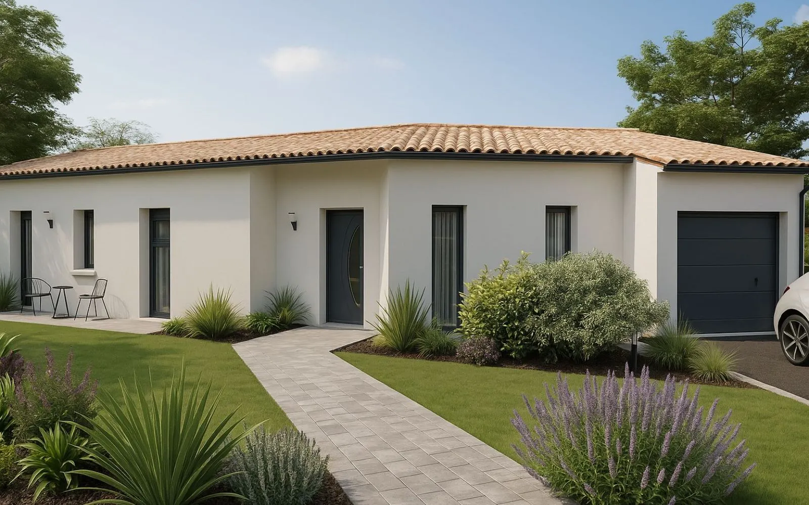 Maison de 91.45 m² sur un terrain de 335 m² à VENDRENNES en VENDEE (85). à Vendrennes — photo 1