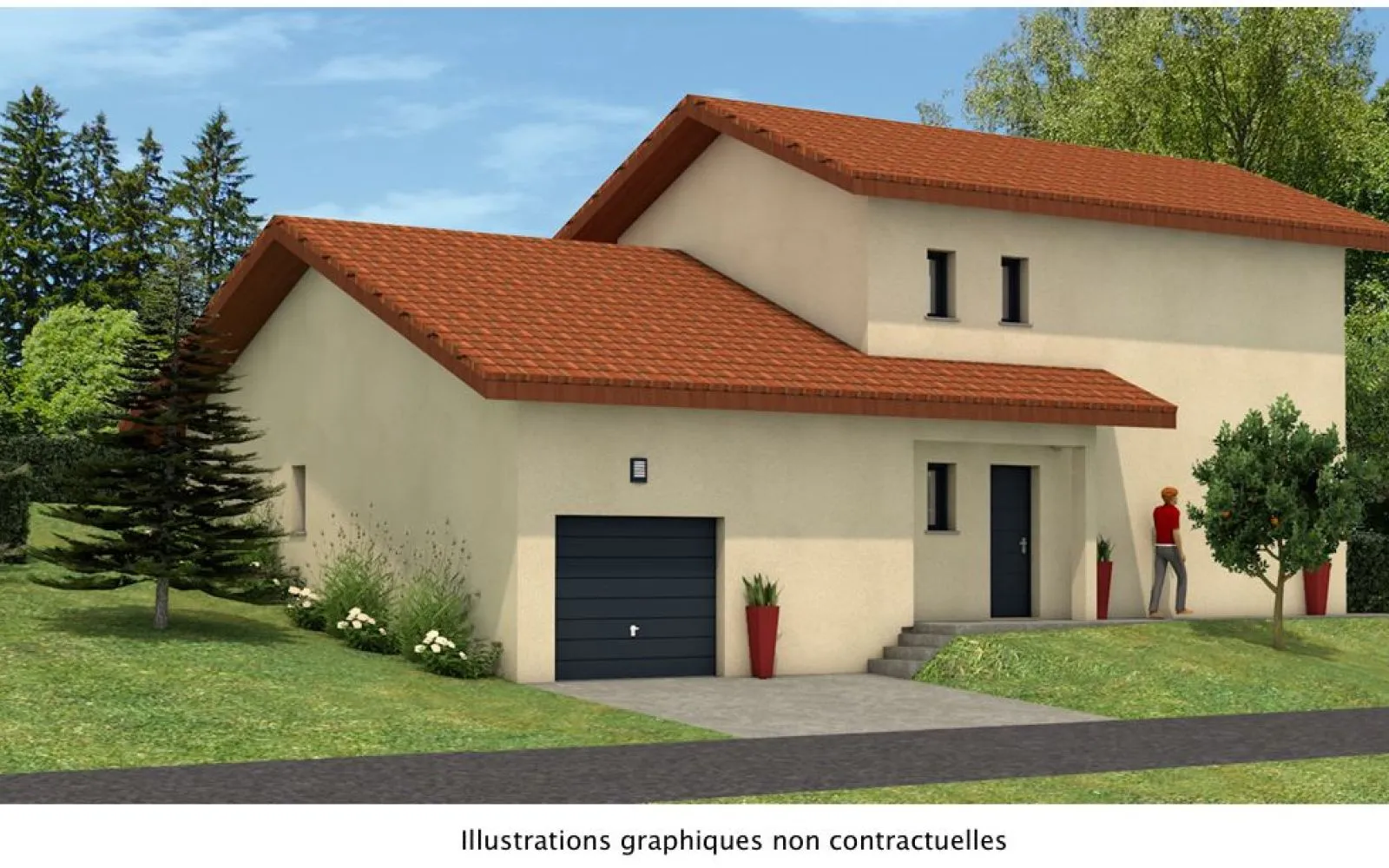 Projet de construction d'une maison 123 m² avec terrain à MARIGNIER (74) à Marignier — photo 2