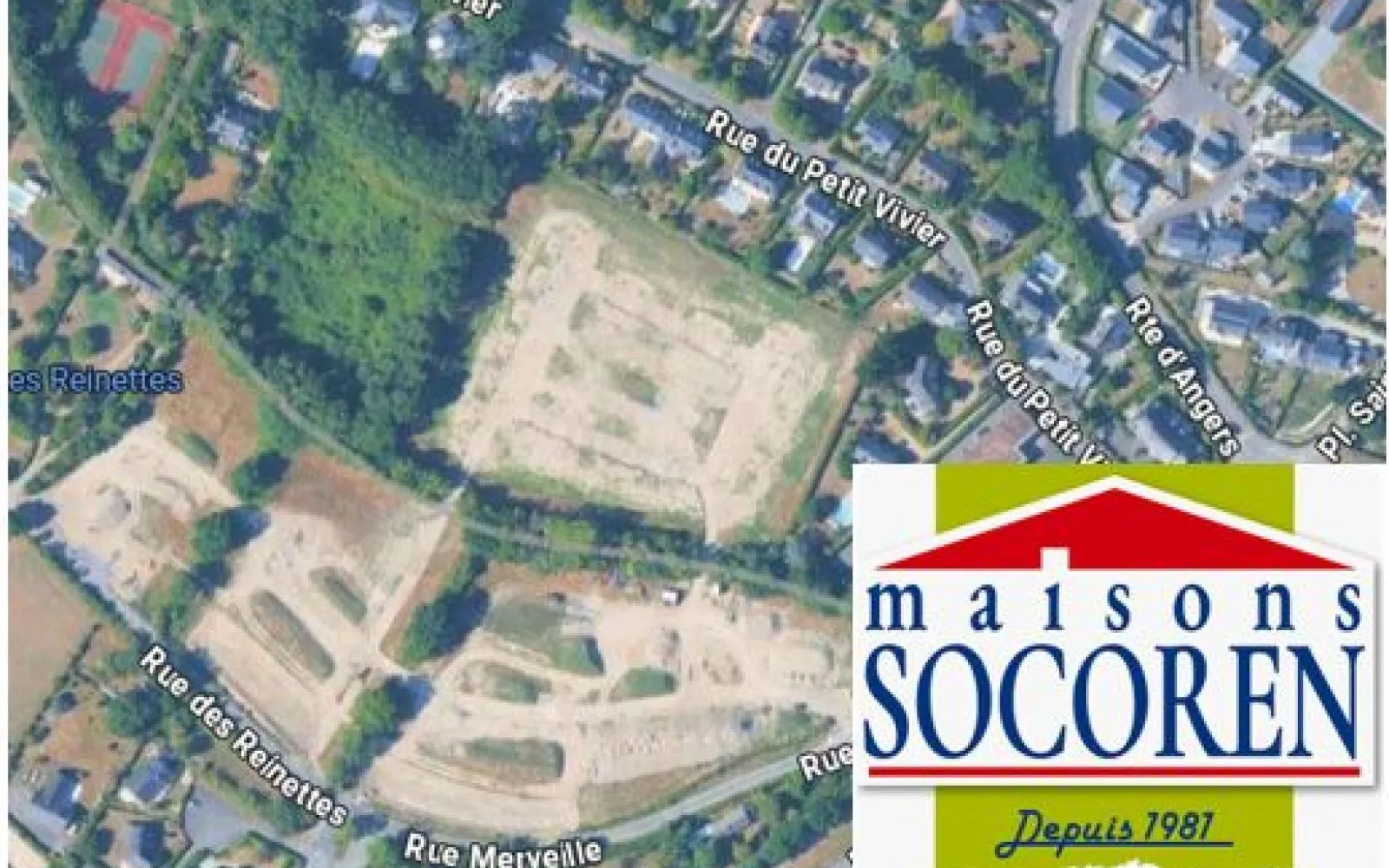 Terrain à bâtir de 320 m² à BOUCHEMAINE (49) à Bouchemaine — photo 1