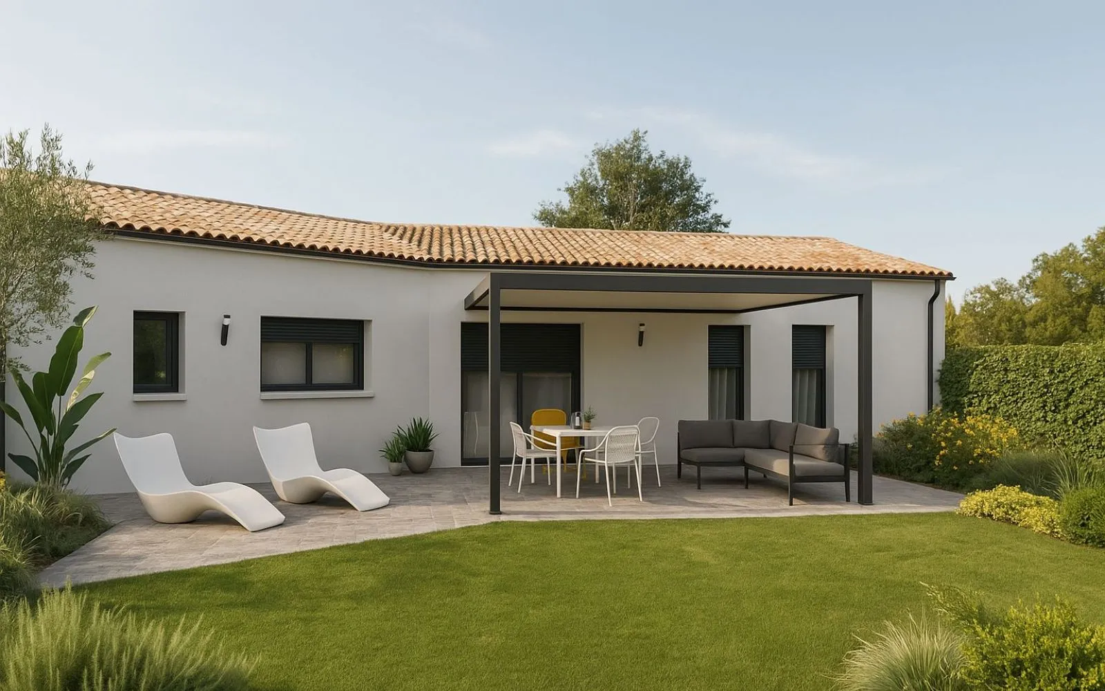 Maison de 91.45 m² sur un terrain de 335 m² à VENDRENNES en VENDEE (85). à Vendrennes — photo 2