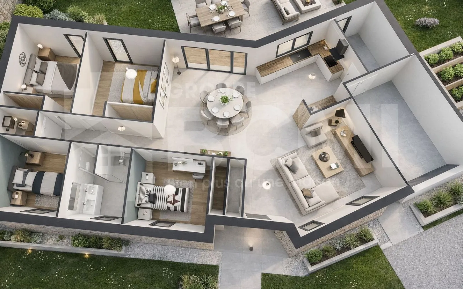 Maison de 91.45 m² sur un terrain de 335 m² à VENDRENNES en VENDEE (85). à Vendrennes — photo 5