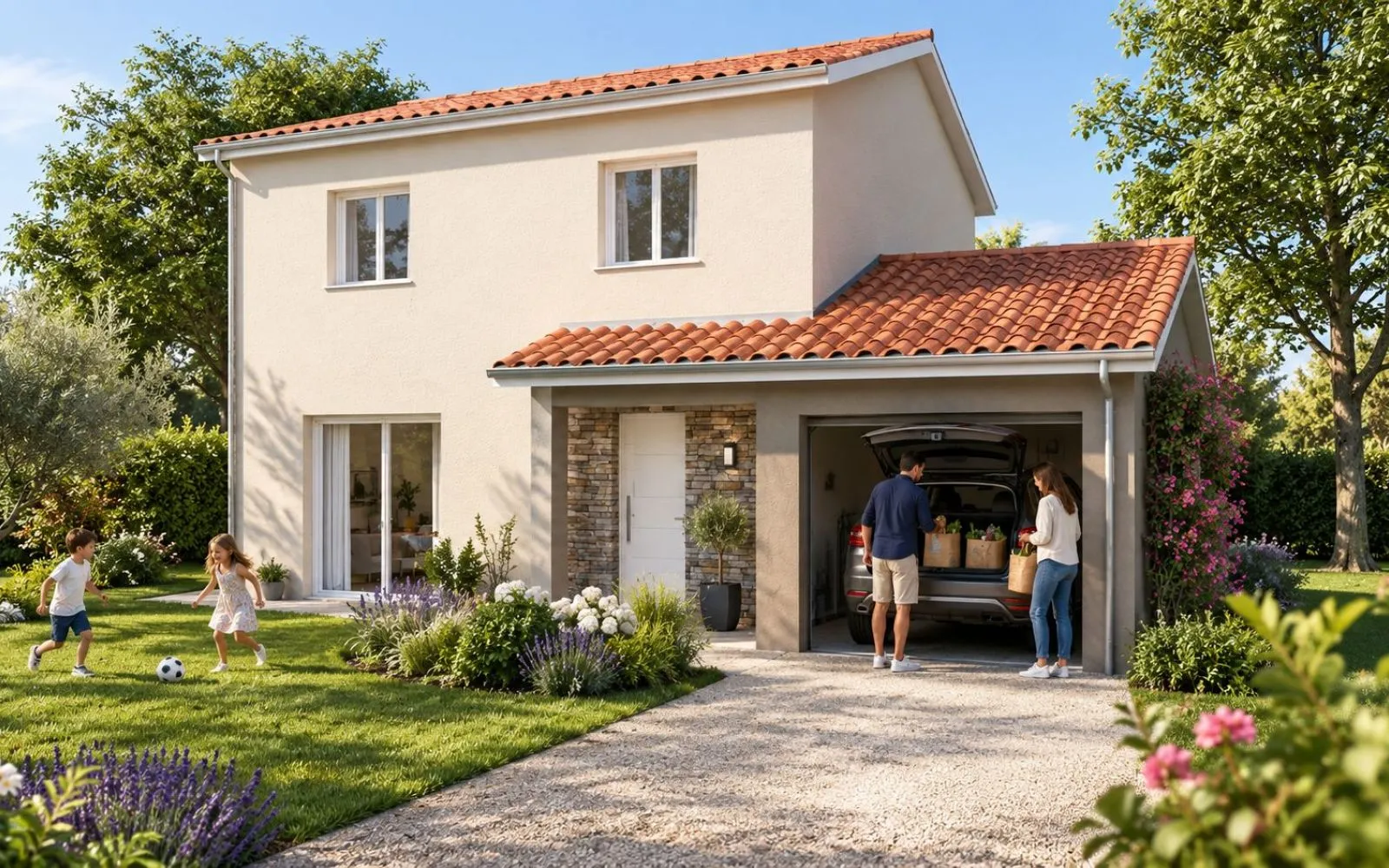Projet de construction d'une maison 85 m² avec terrain à DIEMOZ (38) à Diémoz — photo 1