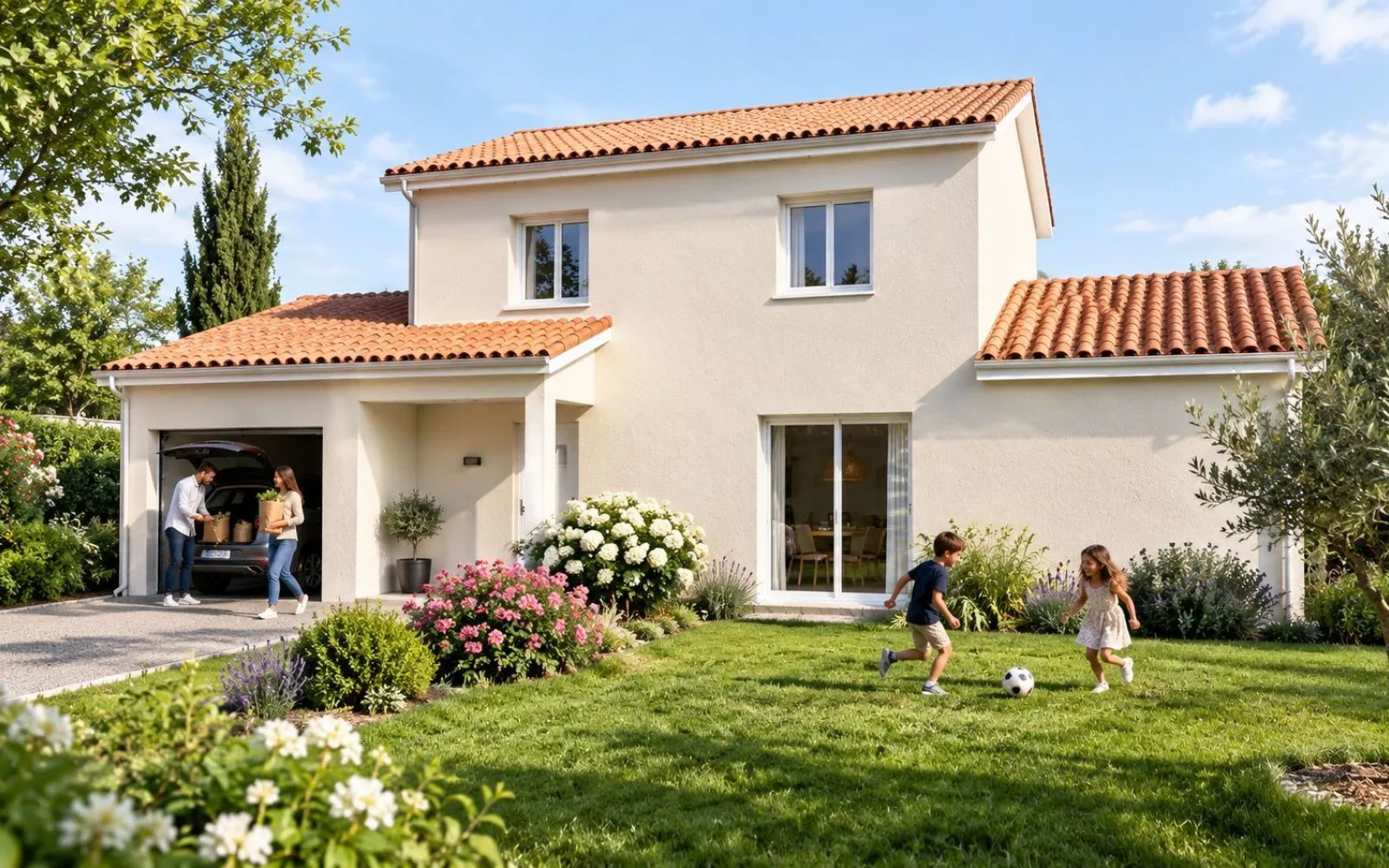 Projet de construction d'une maison 100 m² avec terrain à MAUBEC (38) à Maubec — photo 1
