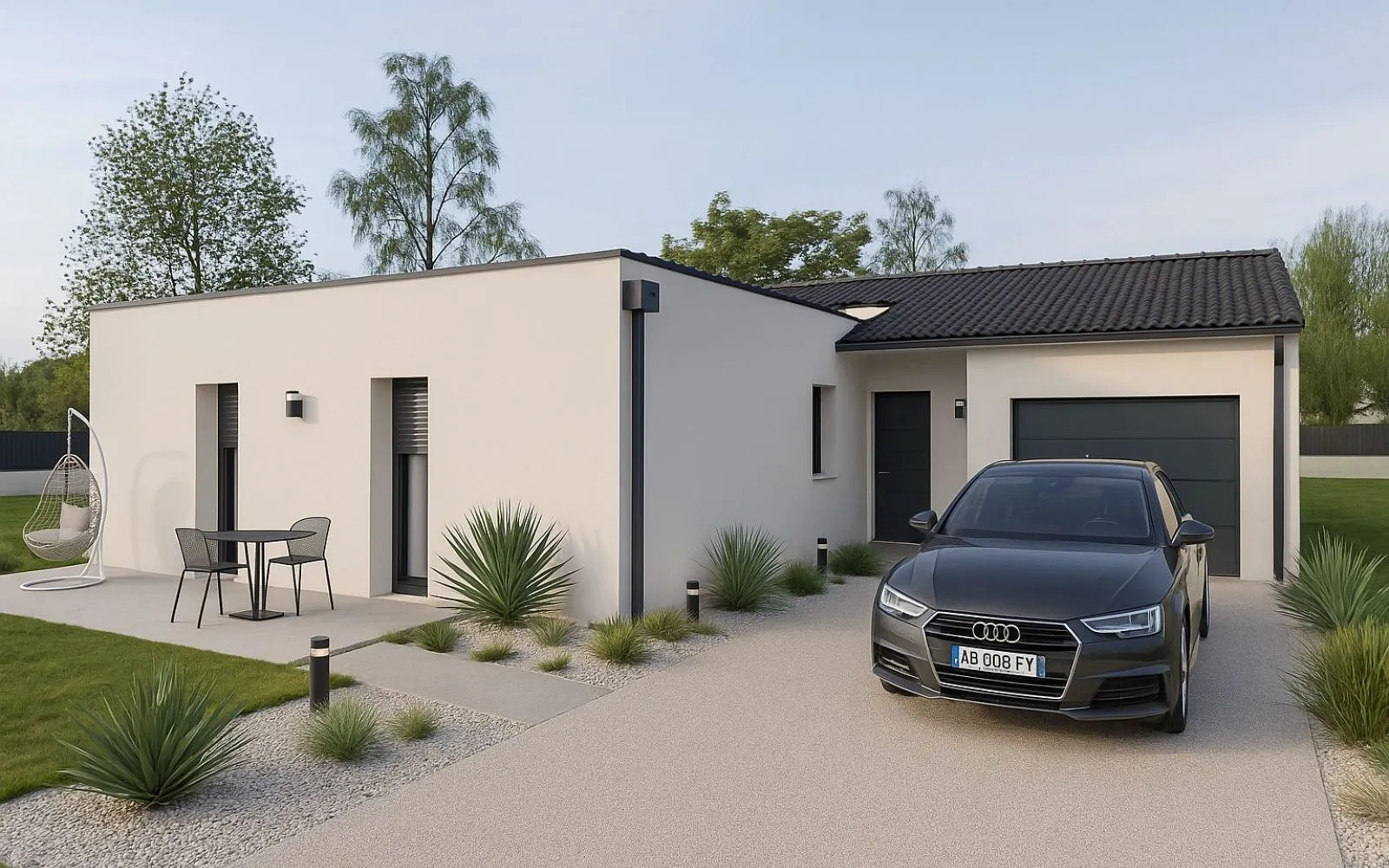Maison de 84.98 m² sur un terrain de 335 m² à VENDRENNES en VENDEE (85). à Vendrennes — photo 1