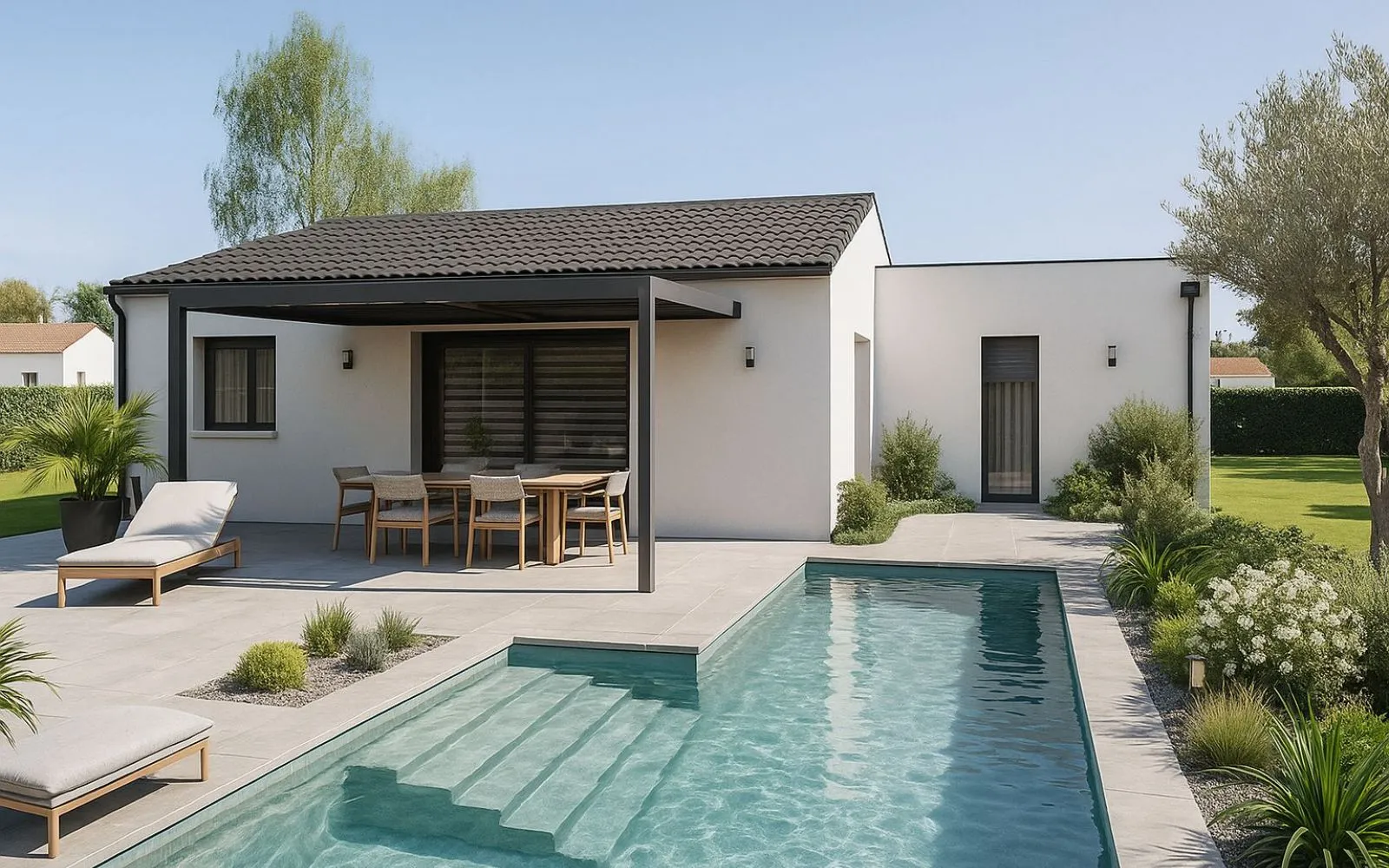 Maison de 84.98 m² sur un terrain de 335 m² à VENDRENNES en VENDEE (85). à Vendrennes — photo 2