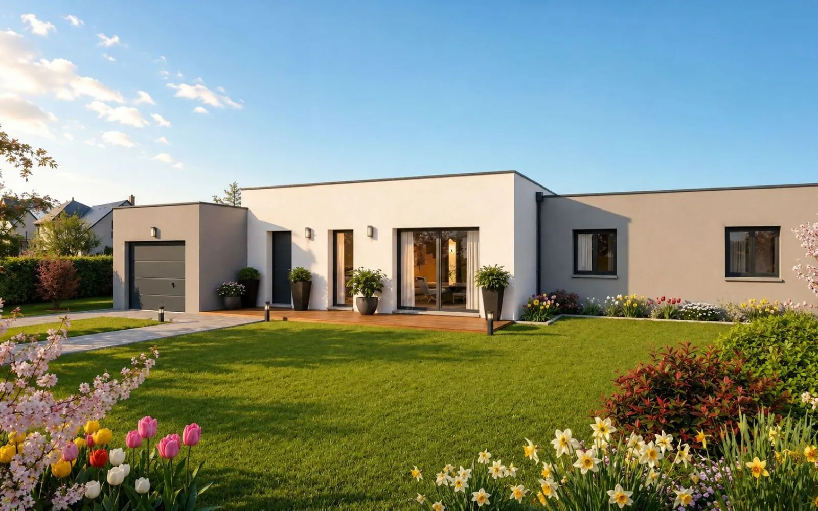 Projet de construction d'une maison 116 m² avec terrain à PARAY-LE-MONIAL (71) à Paray-le-Monial — photo 1
