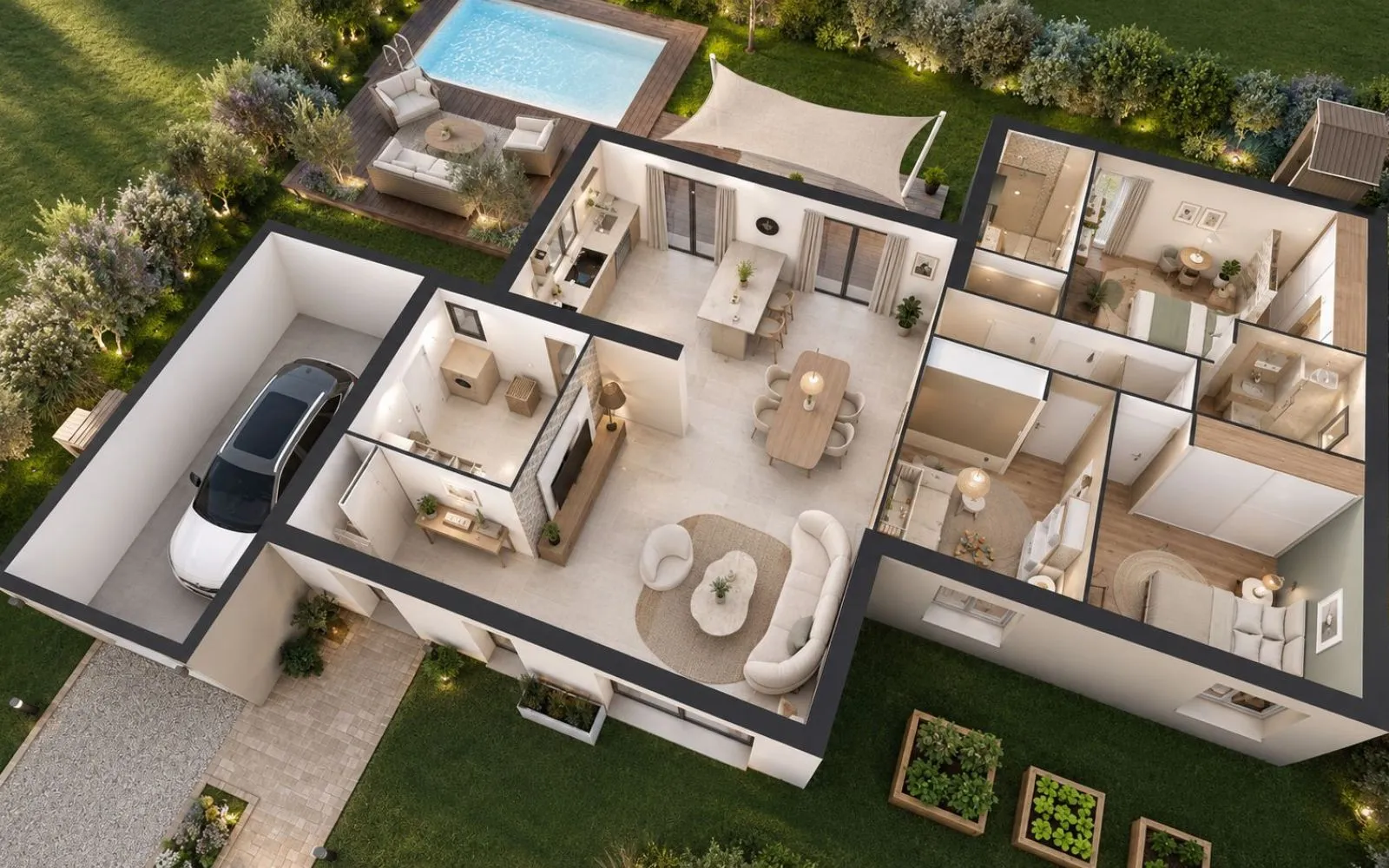 Projet de construction d'une maison 116 m² avec terrain à PARAY-LE-MONIAL (71) à Paray-le-Monial — photo 4