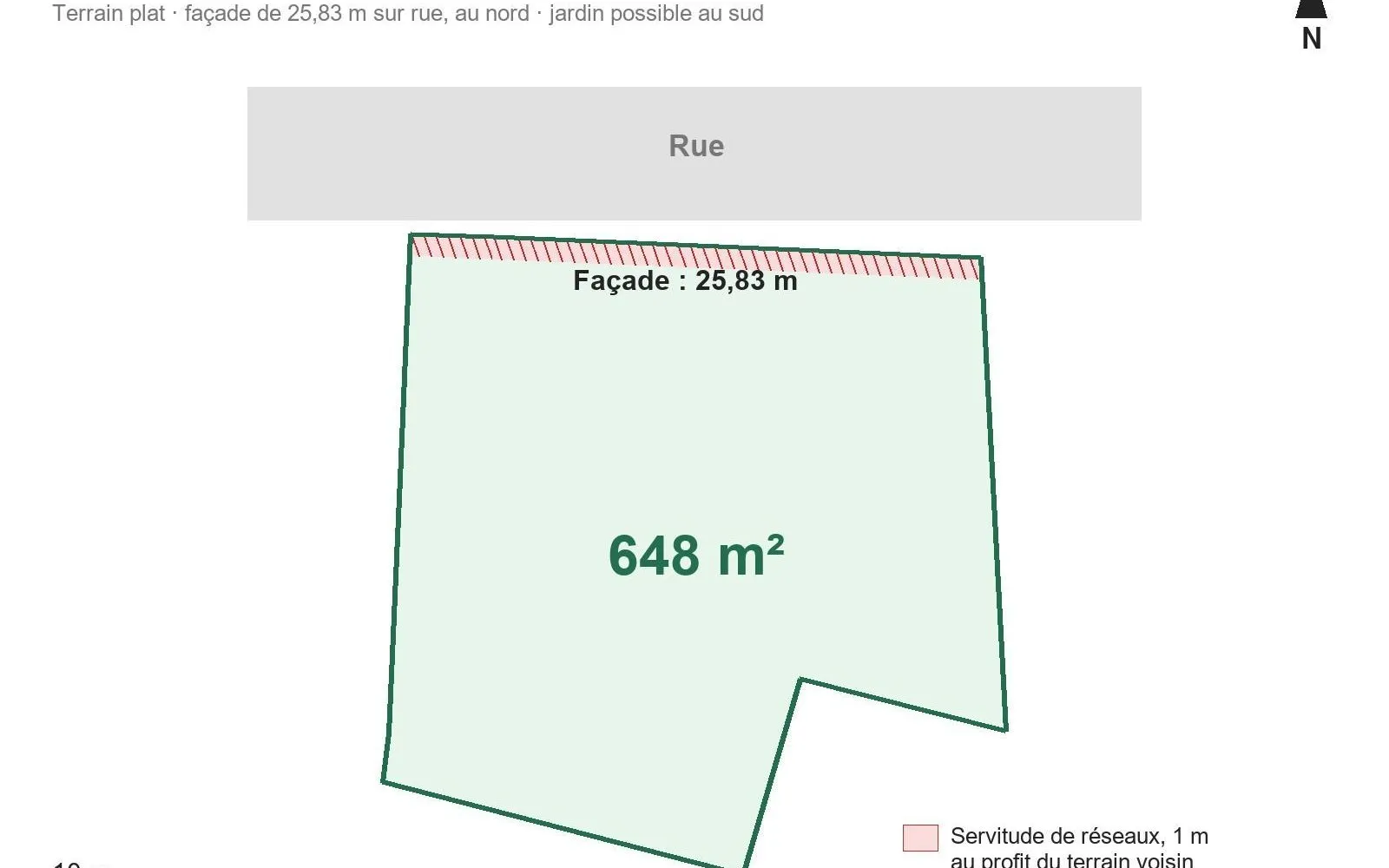 Terrain à bâtir de 648 m² à LANDIRAS (33) à Landiras — photo 2