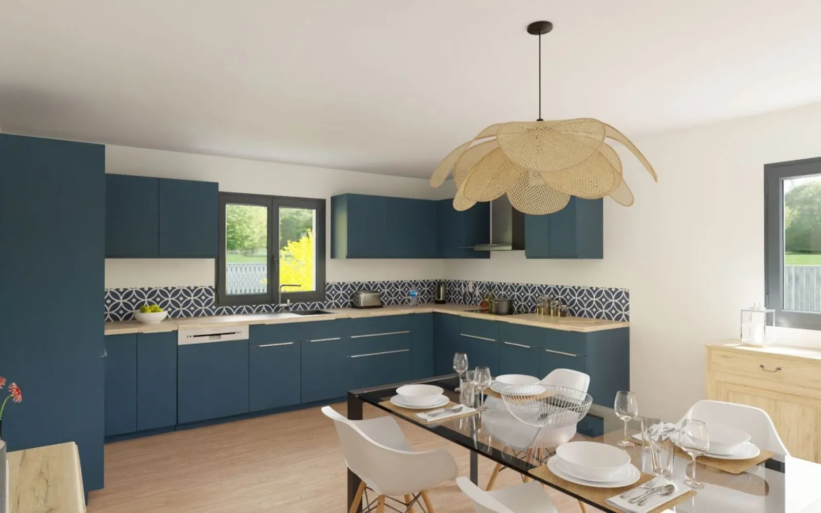 Maison 83 m² avec terrain à ROSIERES-EN-SANTERRE (80) à Rosières-en-Santerre — photo 6