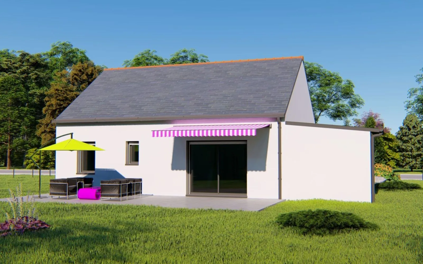 Projet de construction d'une maison 65.91 m² avec terrain à SAINT-MALO (35) à Saint-Malo — photo 2