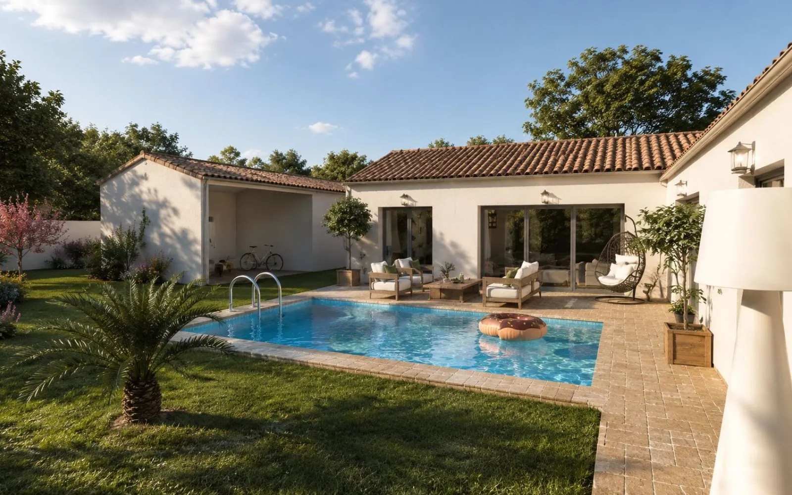 Projet de construction d'une maison 120 m² avec terrain à SAINT-GEORGES-DES-COTEAUX (17) à Saint-Georges-des-Coteaux — photo 3