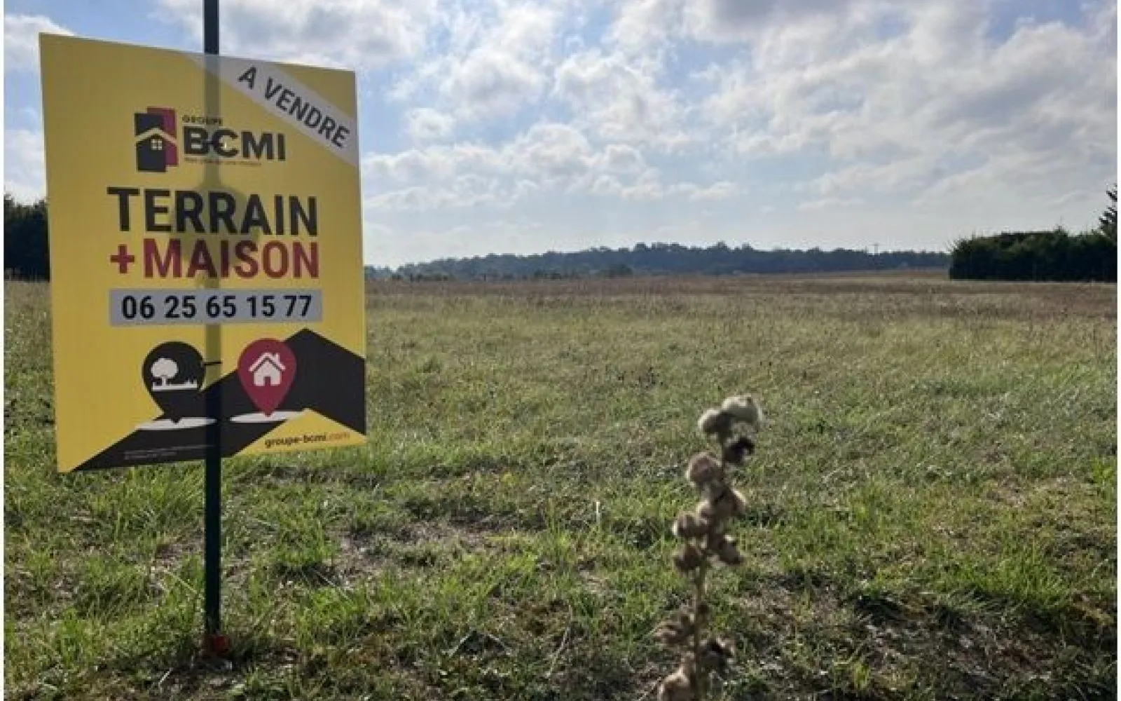 Terrain à bâtir de 1600 m2 au prix de 23000 € à VILLEGATS (16) à Villegats — photo 1