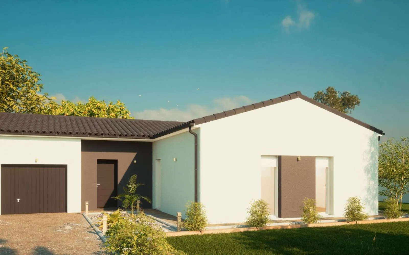 Maison de 83 m² sur un terrain de 365 m² à CHAURAY en DEUX-SEVRES (79). à Chauray — photo 1
