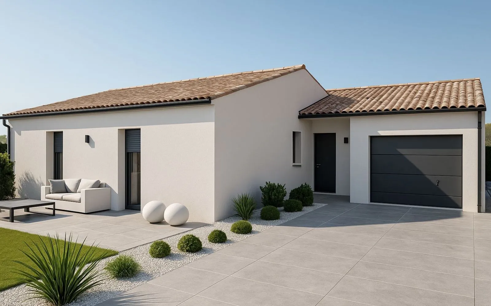 Maison de 95 m² sur un terrain de 345 m² à ANGLES en VENDEE (85). à Angles — photo 1