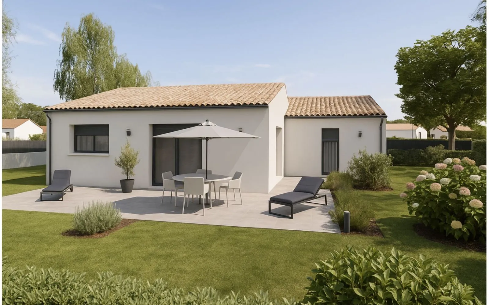 Maison de 95 m² sur un terrain de 345 m² à ANGLES en VENDEE (85). à Angles — photo 2