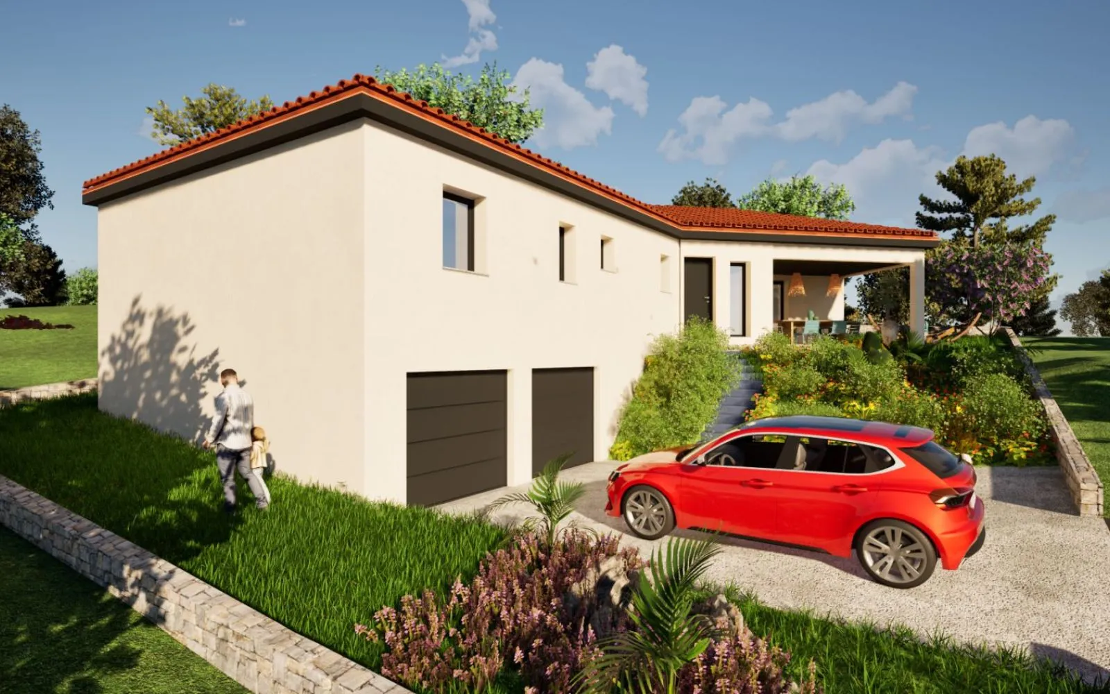 Maison 123 m² avec terrain à SAINT-CYPRIEN (42) à Saint-Cyprien — photo 2