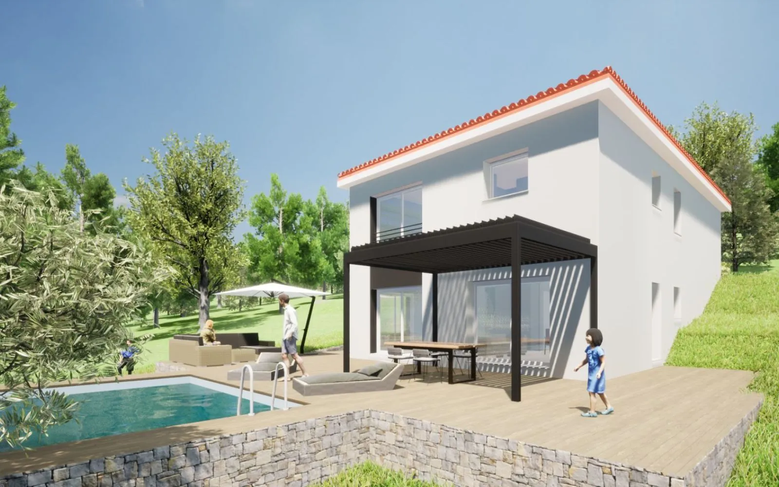 Maison 93 m² avec terrain à SAINT-CYPRIEN (42) à Saint-Cyprien — photo 1