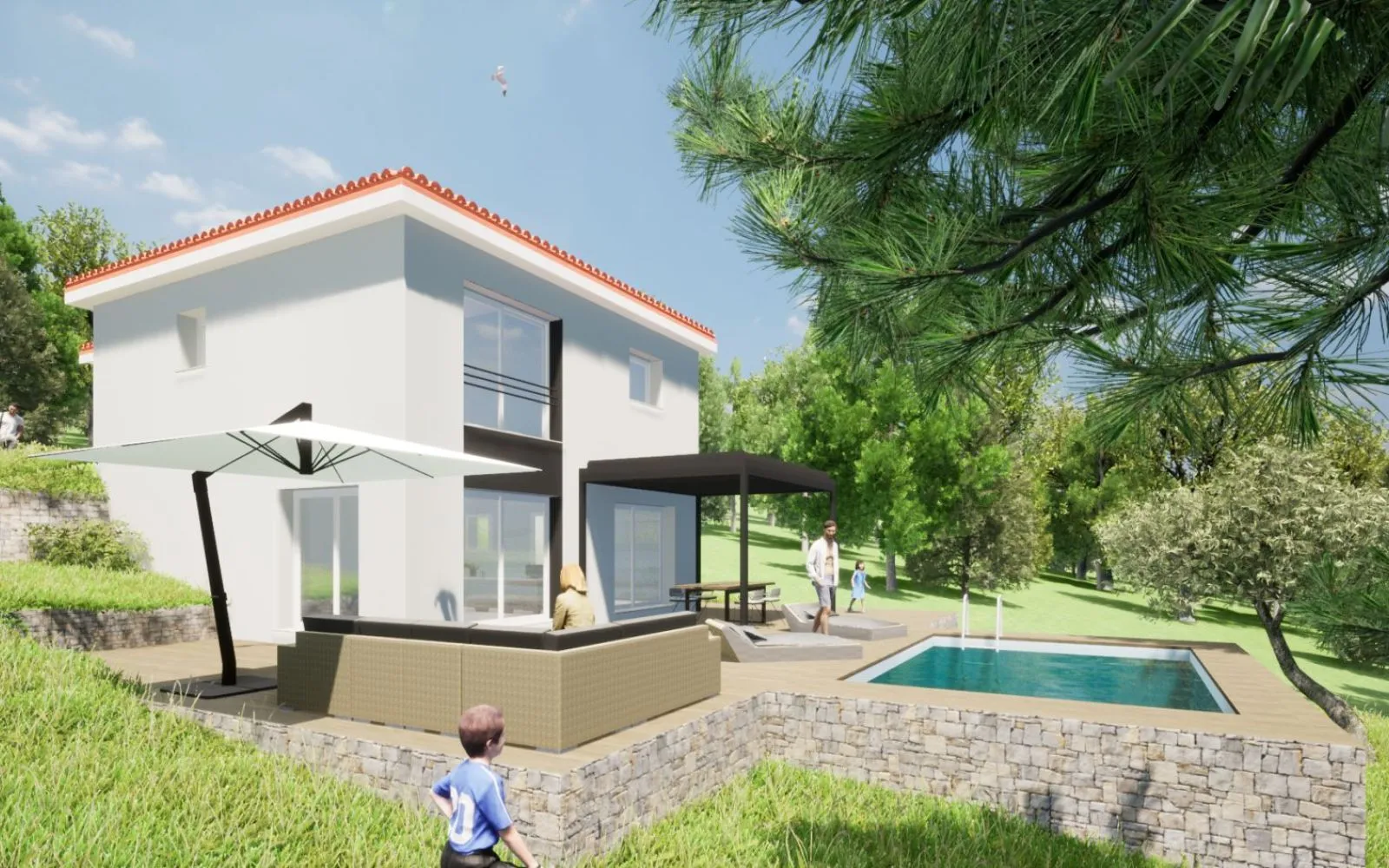 Maison 93 m² avec terrain à SAINT-CYPRIEN (42) à Saint-Cyprien — photo 2