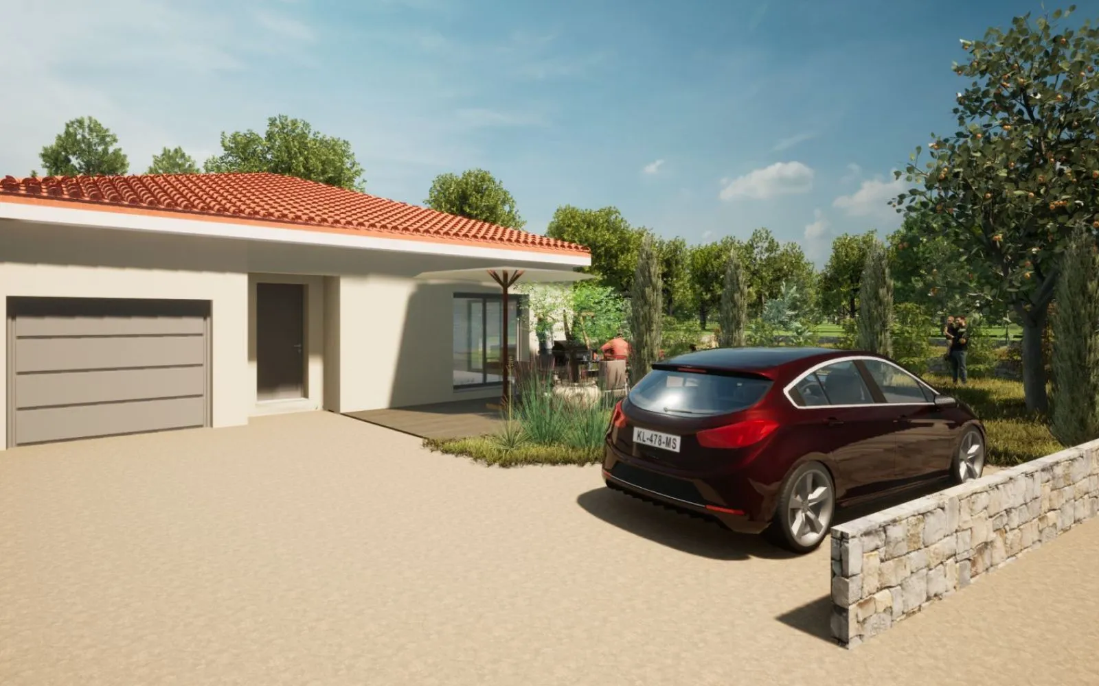Maison 70 m² avec terrain à SAINT-CYPRIEN (42) à Saint-Cyprien — photo 1