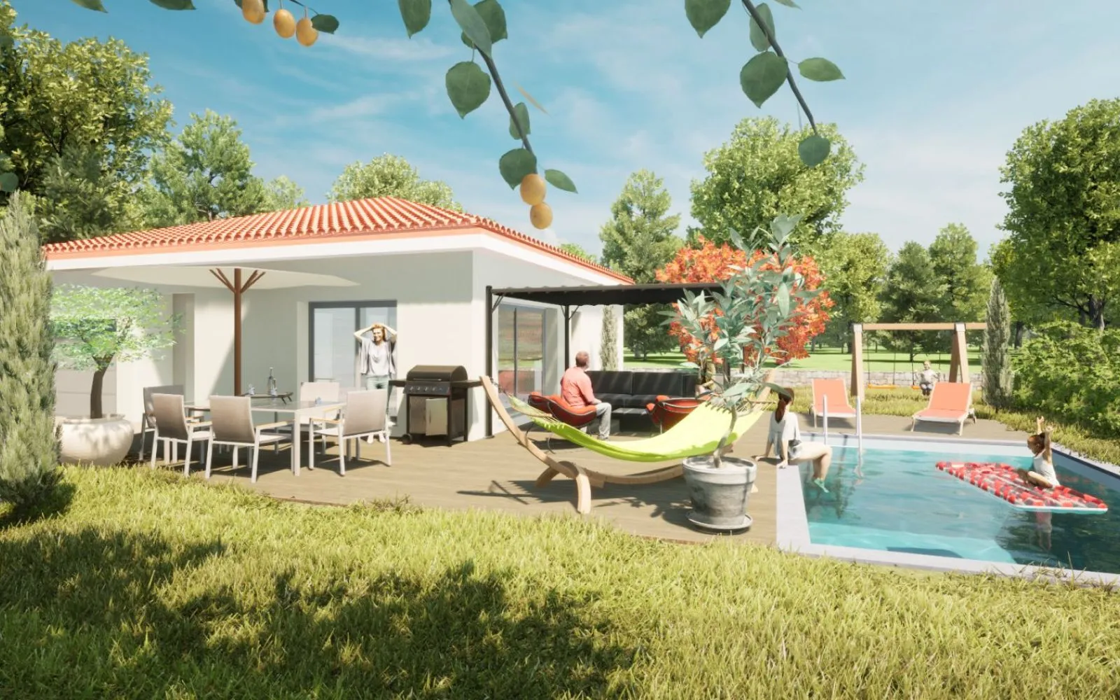 Maison 70 m² avec terrain à SAINT-CYPRIEN (42) à Saint-Cyprien — photo 2