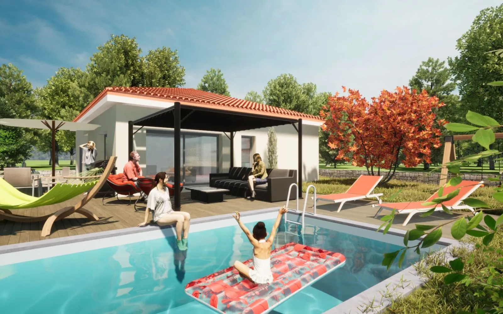 Maison 70 m² avec terrain à SAINT-CYPRIEN (42) à Saint-Cyprien — photo 3