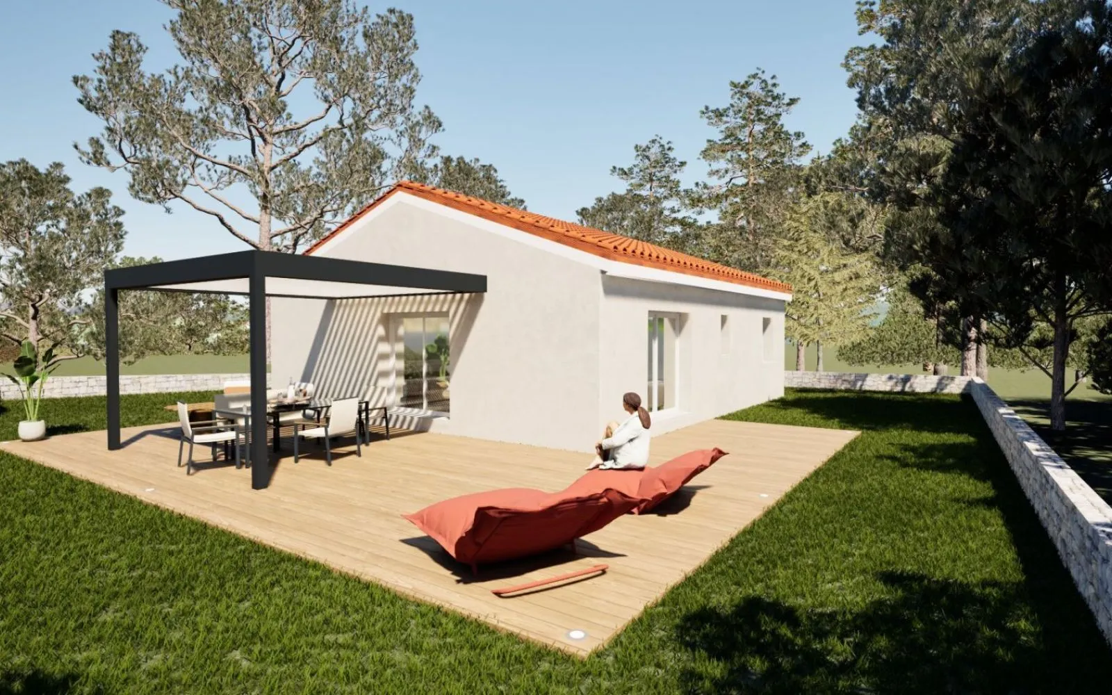 Maison 80 m² avec terrain à SAINT-CYPRIEN (42) à Saint-Cyprien — photo 3