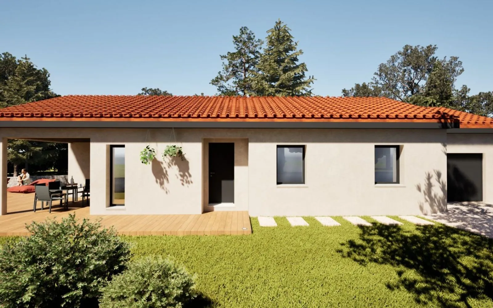 Maison 87 m² avec terrain à CELLIEU (42) à Cellieu — photo 2