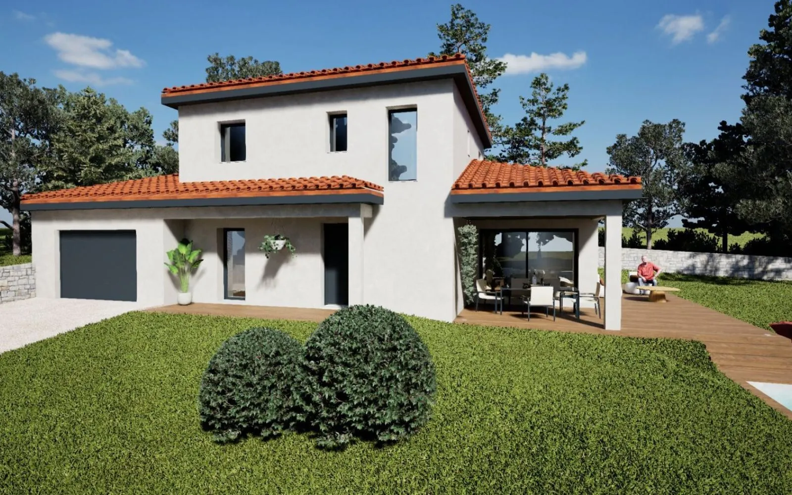 Maison 110 m² avec terrain à VEAUCHE (42) à Veauche — photo 2