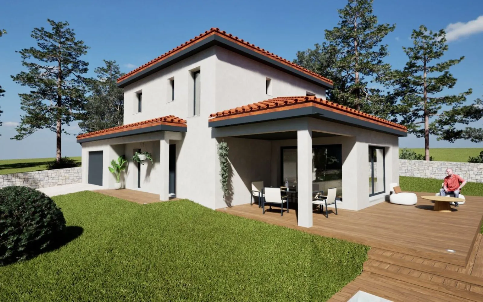 Maison 110 m² avec terrain à VEAUCHE (42) à Veauche — photo 3