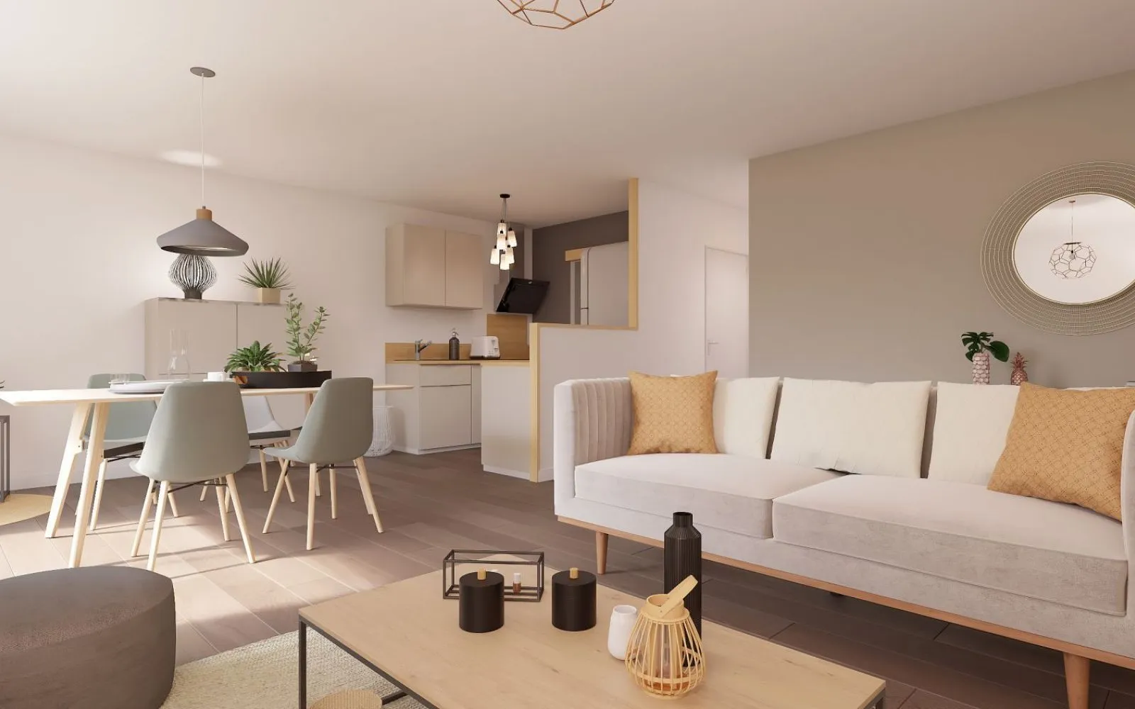 Projet de construction d'une maison 94.11 m² avec terrain à JAUNAY-MARIGNY (86) à Jaunay-Marigny — photo 3