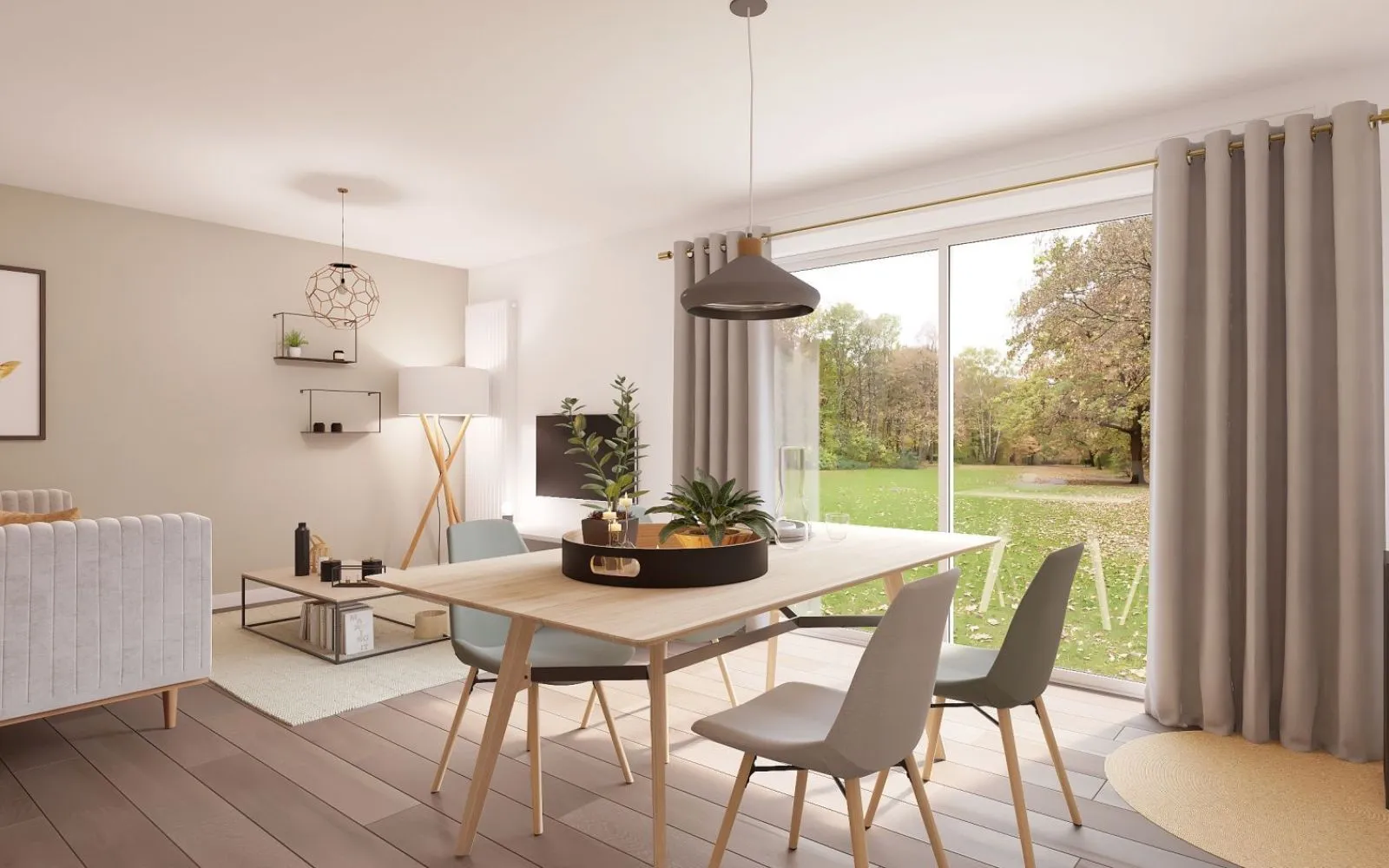 Projet de construction d'une maison 94.11 m² avec terrain à JAUNAY-MARIGNY (86) à Jaunay-Marigny — photo 4