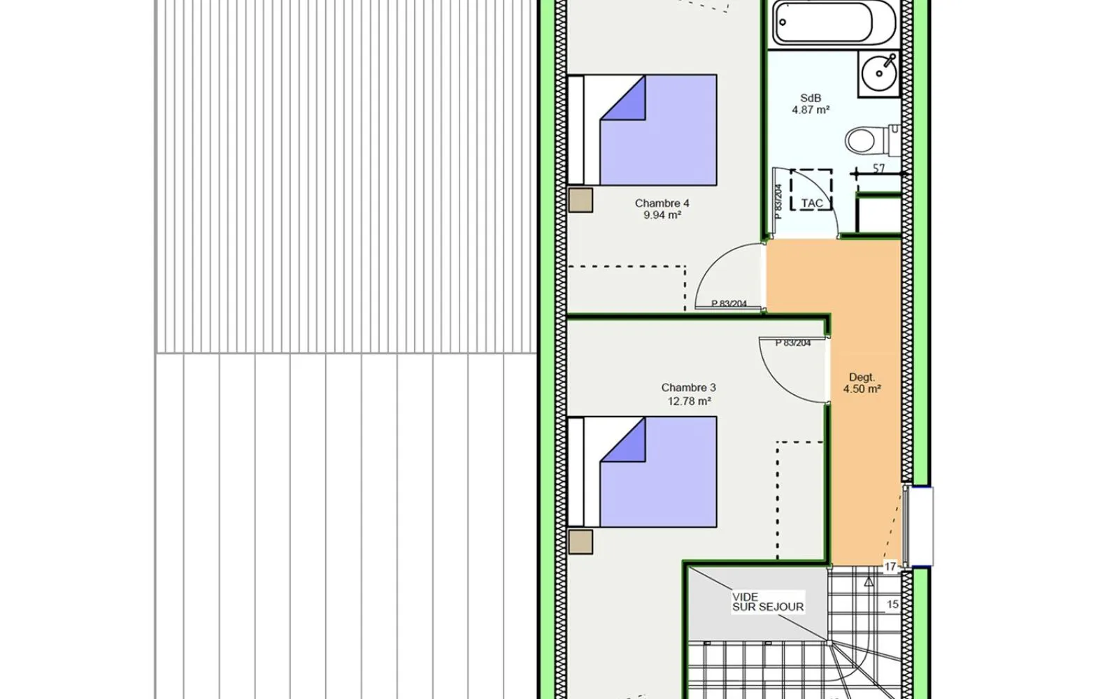Projet de construction d'une maison 110.54 m² avec terrain à SAINT-JULIEN-L'ARS (86) à Saint-Julien-l'Ars — photo 13