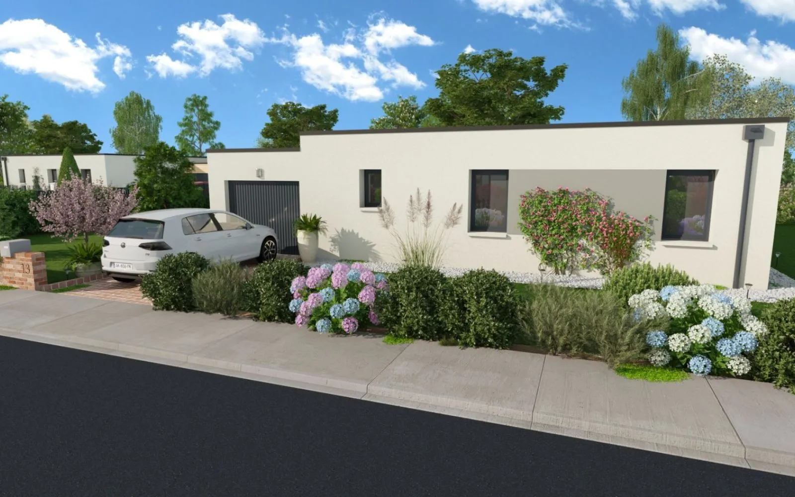 Projet de construction d'une maison 69.93 m² avec terrain à MIREBEAU (86) à Mirebeau — photo 12