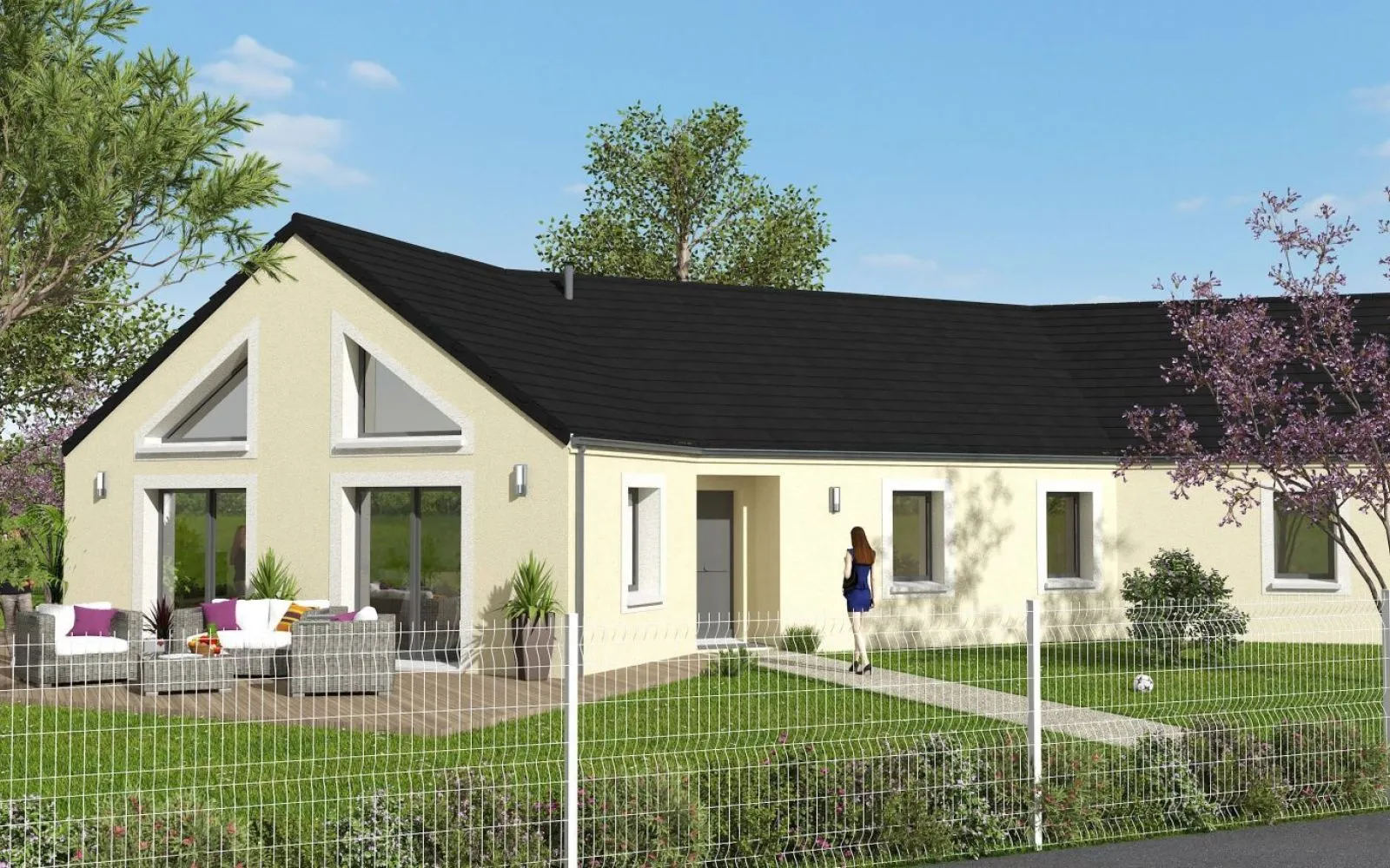 Maison 126 m² avec terrain à LAROCHE-SAINT-CYDROINE (89) à Laroche-Saint-Cydroine — photo 1