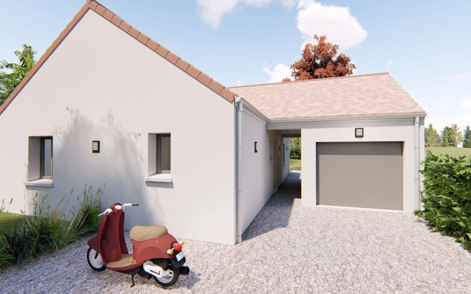 Maison 90 m² avec terrain à LIGNY-LE-CHATEL (89) à Ligny-le-Châtel — photo 1