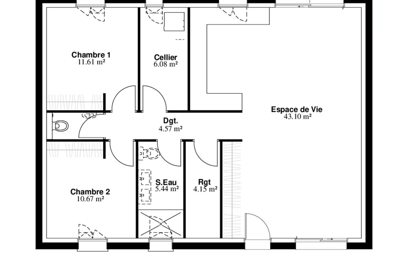 Maison 87.5 m² avec terrain à SAVOISY (21) à Savoisy — photo 4