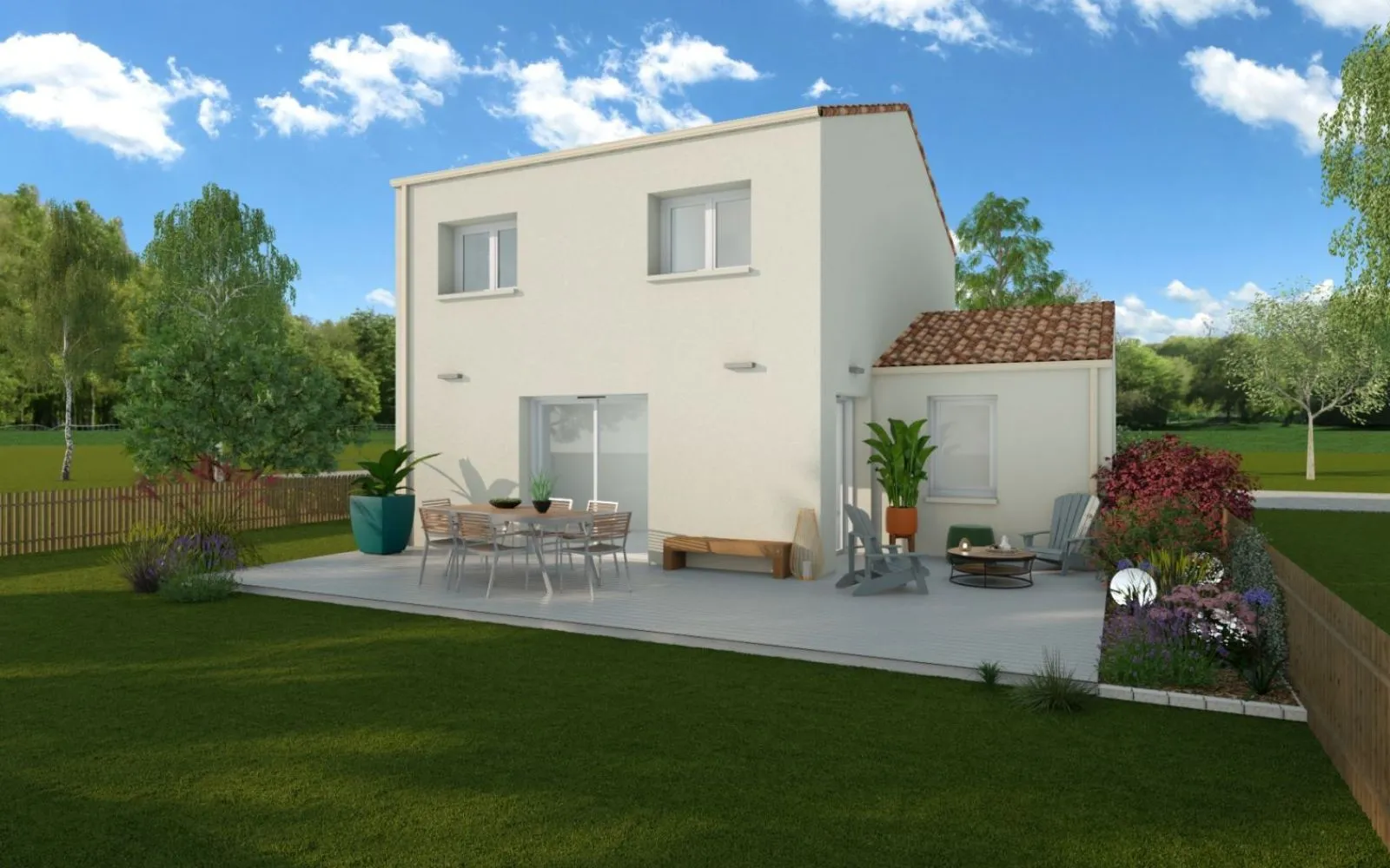 Faites construire votre maison neuve 98.11 m² avec terrain à THORIGNY (85) ! à Thorigny — photo 2