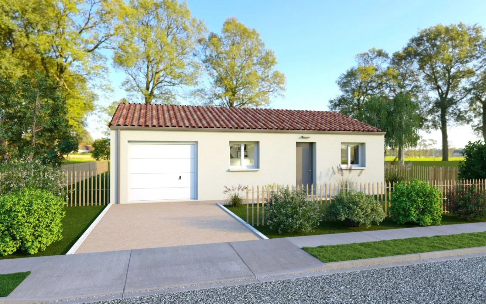 Projet de construction d'une maison 87.12 m² avec terrain à PAULX (44) à Paulx — photo 2