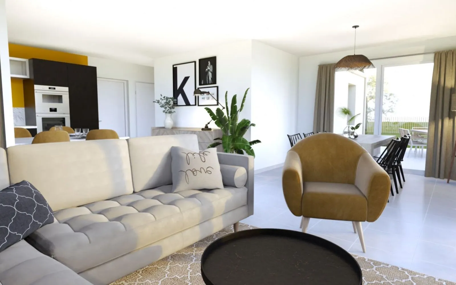 Projet de construction d'une maison 87.12 m² avec terrain à PAULX (44) à Paulx — photo 3