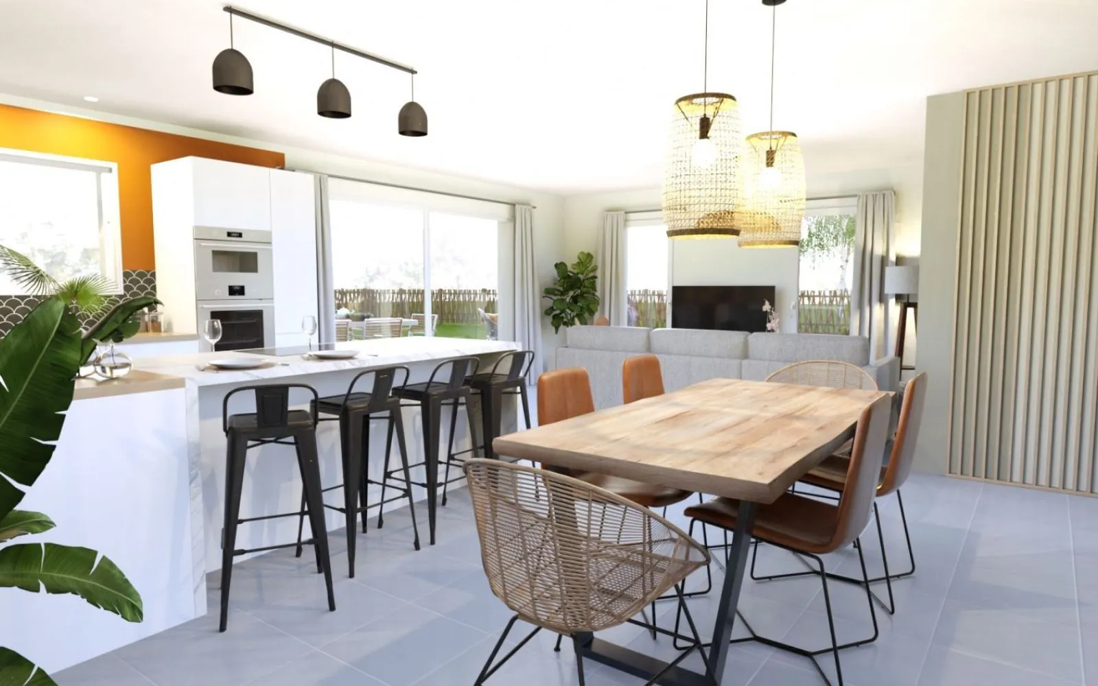 Projet de construction d'une maison 98.3 m² avec terrain à PAULX (44) à Paulx — photo 6