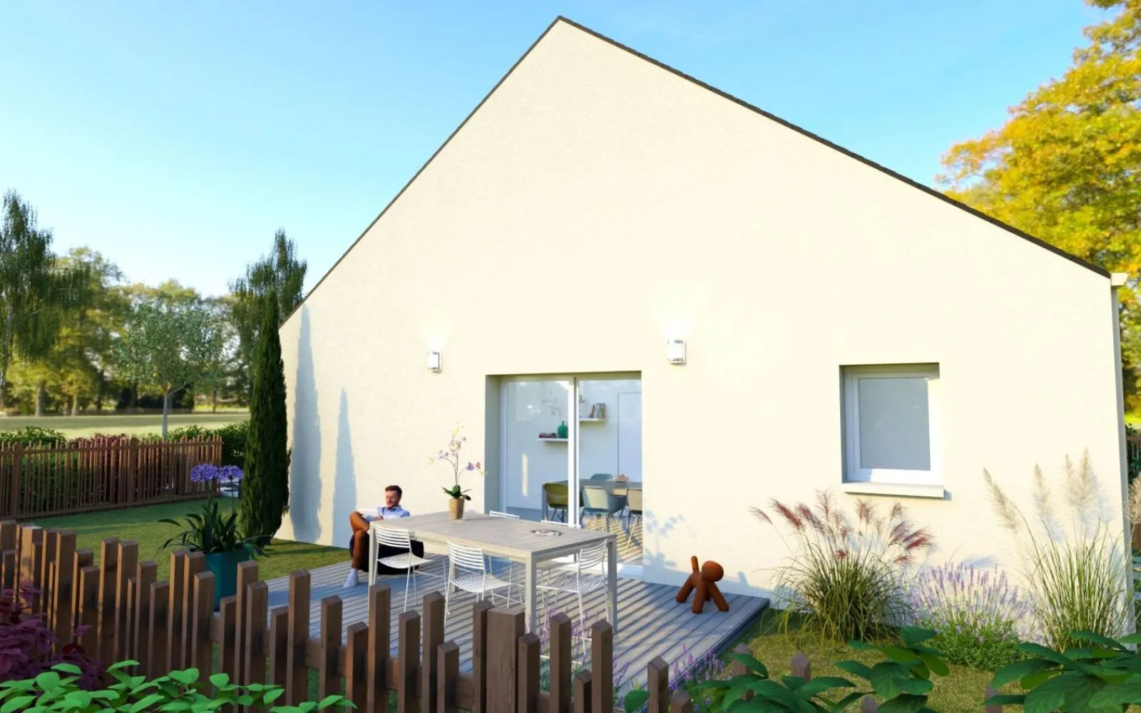 Projet de construction d'une maison 56.43 m² avec terrain à SAINT-NAZAIRE (44) à Saint-Nazaire — photo 2