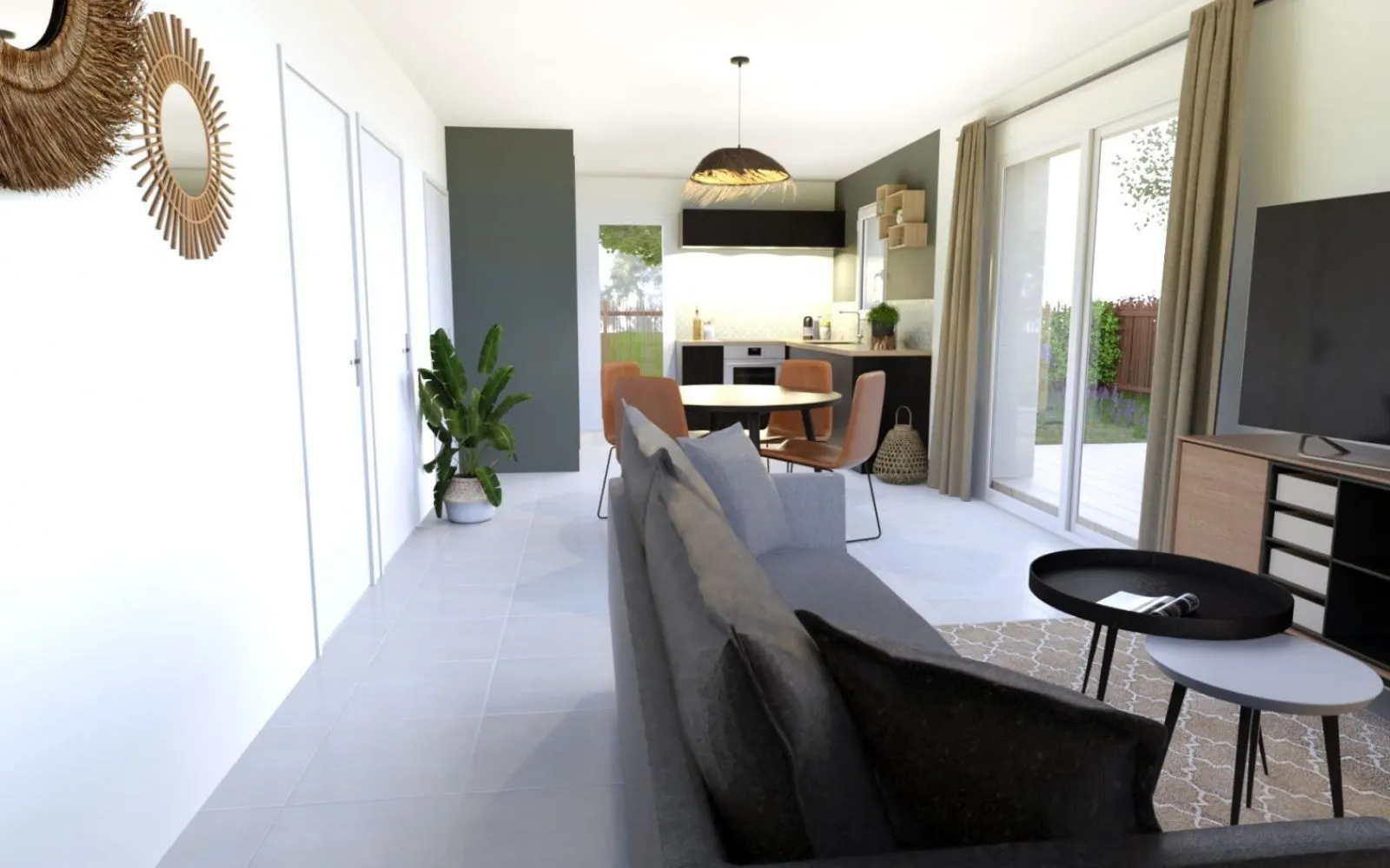 Projet de construction d'une maison 56.43 m² avec terrain à SAINT-NAZAIRE (44) à Saint-Nazaire — photo 3