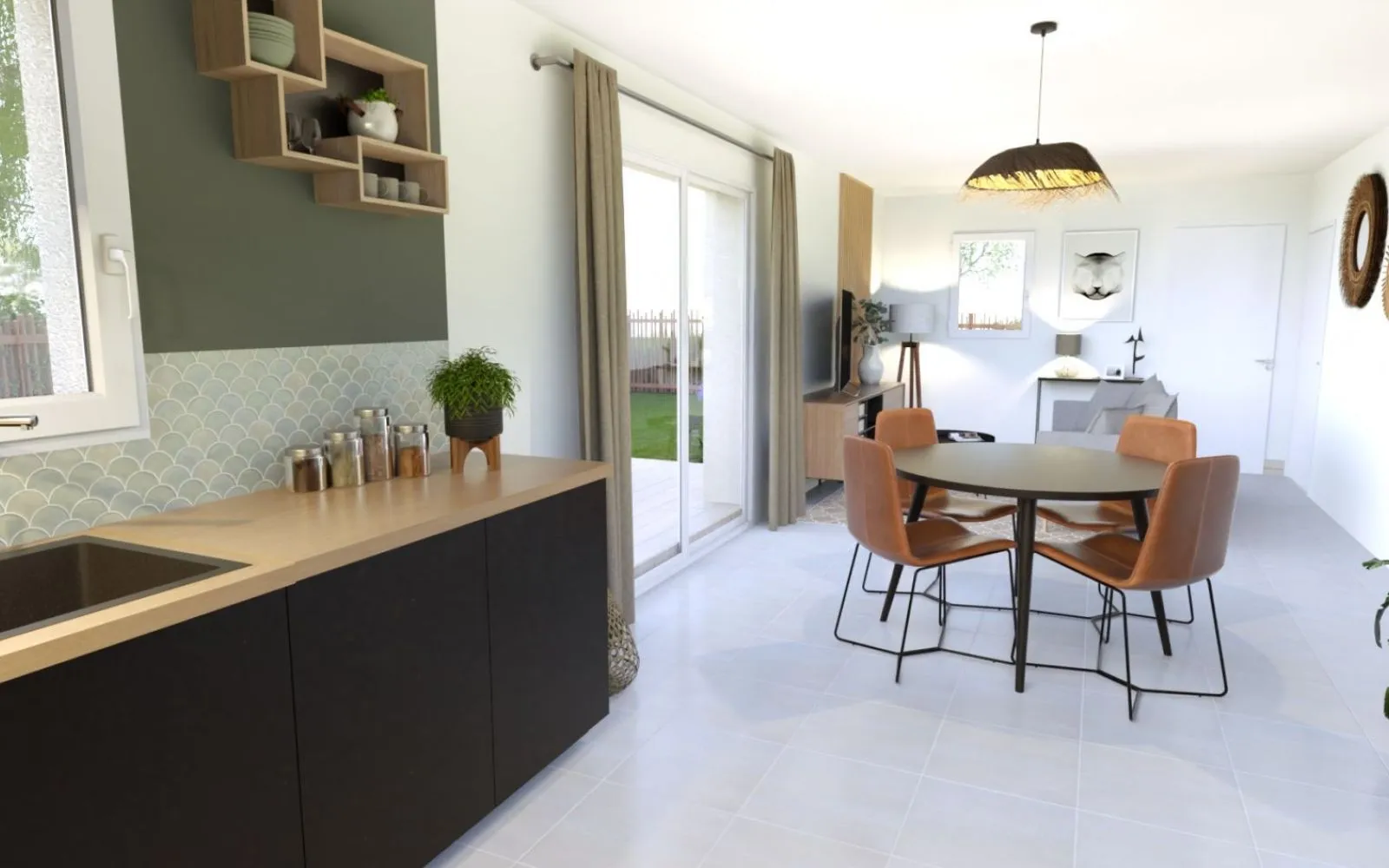 Projet de construction d'une maison 56.43 m² avec terrain à SAINT-NAZAIRE (44) à Saint-Nazaire — photo 6