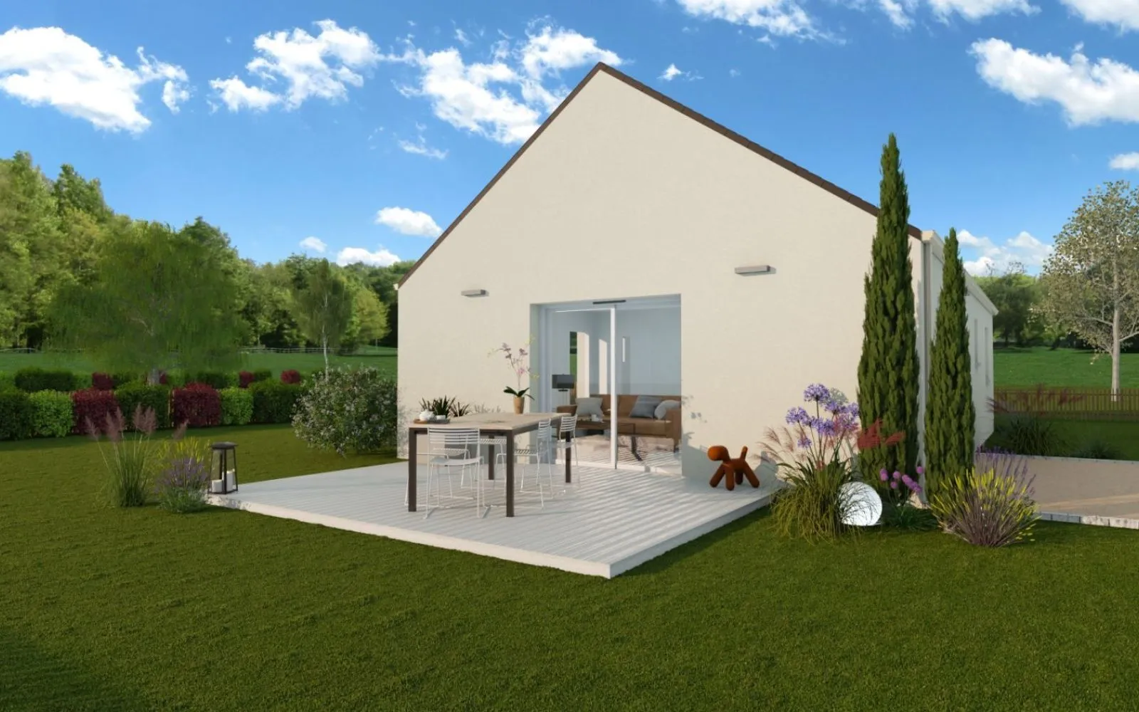 Projet de construction d'une maison 63.81 m² avec terrain à MACHECOUL (44) à Machecoul — photo 2