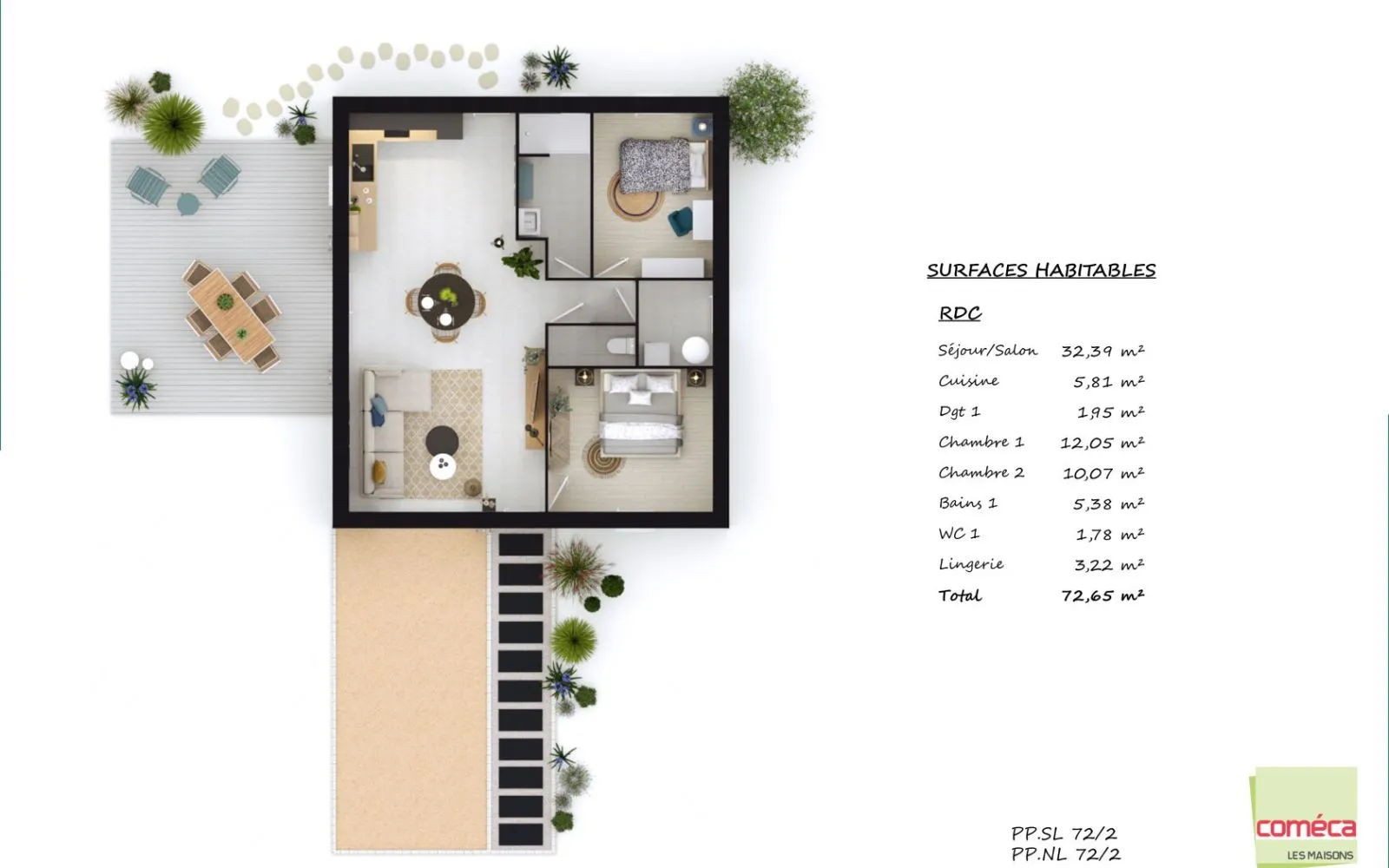 Projet de construction d'une maison 72.65 m² avec terrain à PAULX (44) à Paulx — photo 8