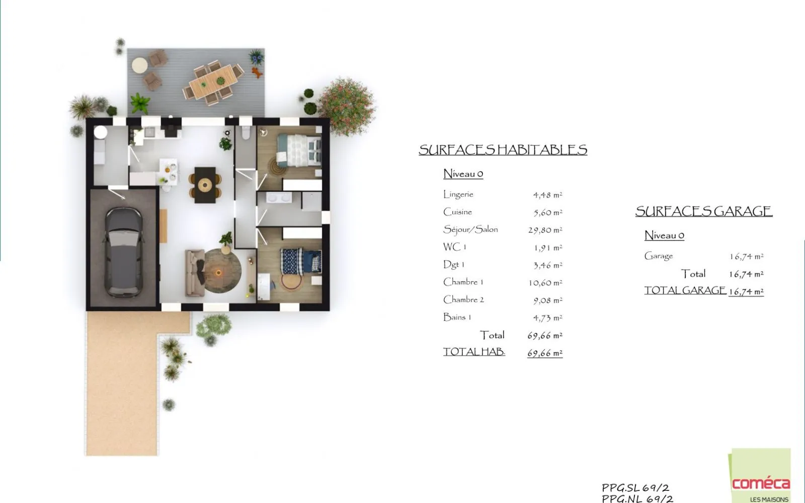 Projet de construction d'une maison 69.66 m² avec terrain à PAULX (44) à Paulx — photo 10