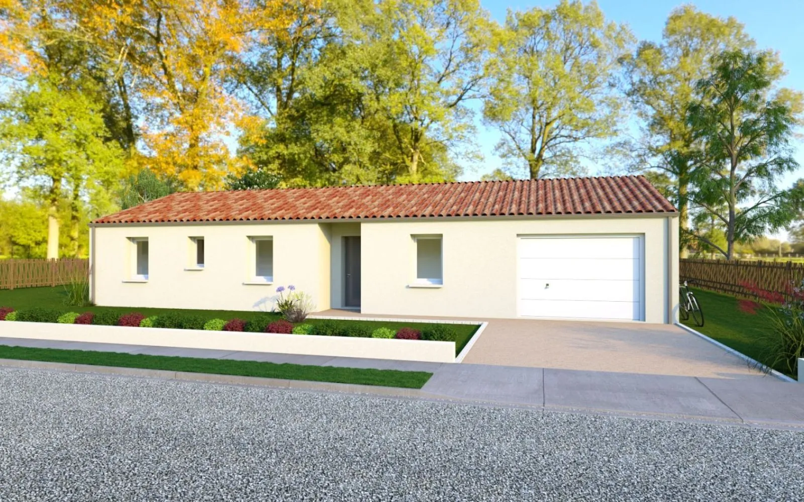 Projet de construction d'une maison 83.01 m² avec terrain à PAULX (44) à Paulx — photo 1