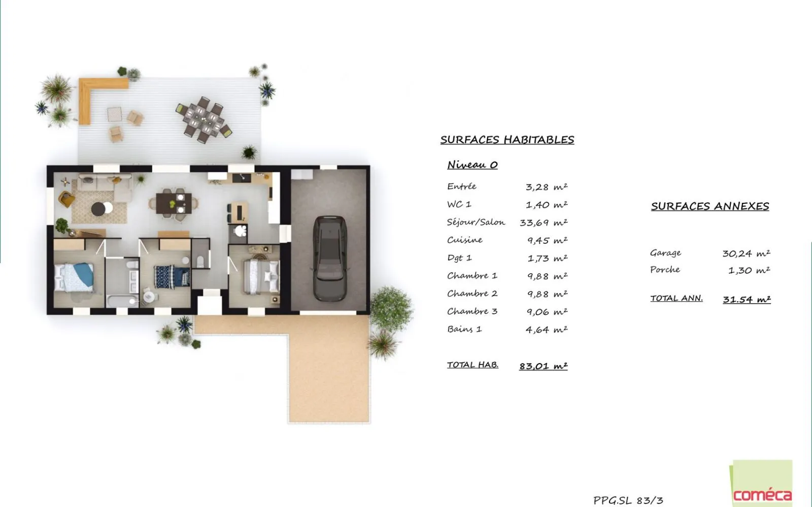 Projet de construction d'une maison 83.01 m² avec terrain à PAULX (44) à Paulx — photo 8