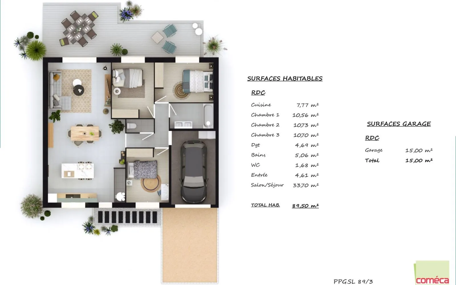 Projet de construction d'une maison 89.5 m² avec terrain à PAULX (44) à Paulx — photo 7